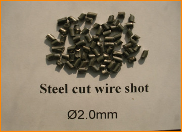 factory price steel cut wire shot 2.0mm