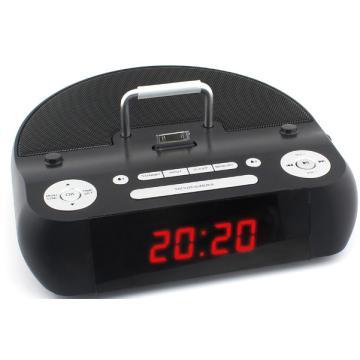 iPod/iPhone/iPad док динамик с FM-радио и Будильник Будильник