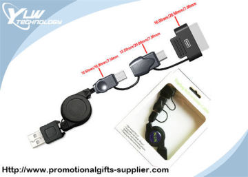 Usb 2.0 Apple Iphone Accessories Mains Usb Cable Connectors For Htc , Samsung