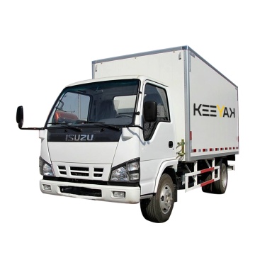 New ISUZU Cargo Truck 4*2 5tons Van Truck Right Hand Drive 120Hp
