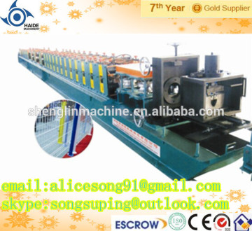 2015 Hot Sale!!!Haide 100 column former roll forming machine,upright column roll forming machine,crimping machine
