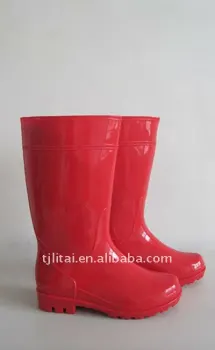 PVC Outsole Material and Women,women Gender PVC Rain Boots