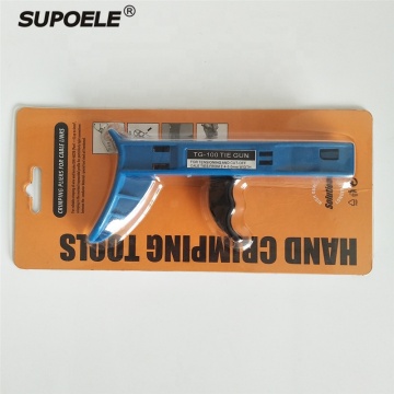 Nylon Cable Tie Gun TG-100: Fastening and Cut Tool for Quick Cable Tying