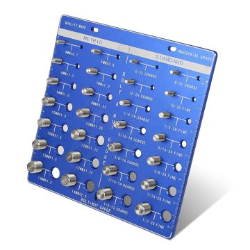Bolt and Nut Identifier Gauge - Alat Pengukuran Sekrup Metrik