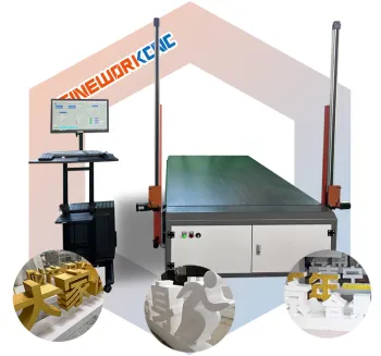4 Axis Hot Wire CNC Foam Cutting Machine for Advertising and Packaging