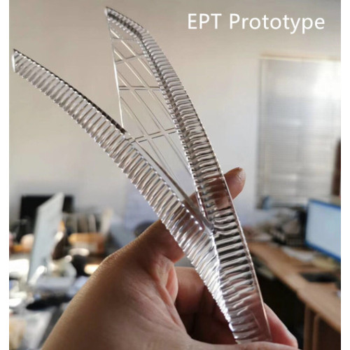 Prototipo rápido de cristal de impresión 3D