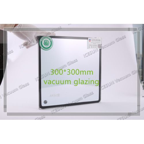 Toughened Vacuum Glazing with Vacuum Eye