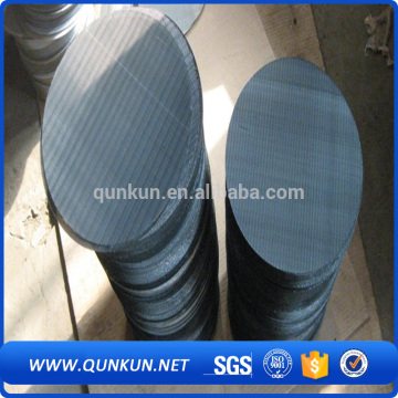 calendered wire mesh with thinner thickness for filter and printing