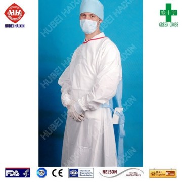 Nonwoven disposable sterile gowns