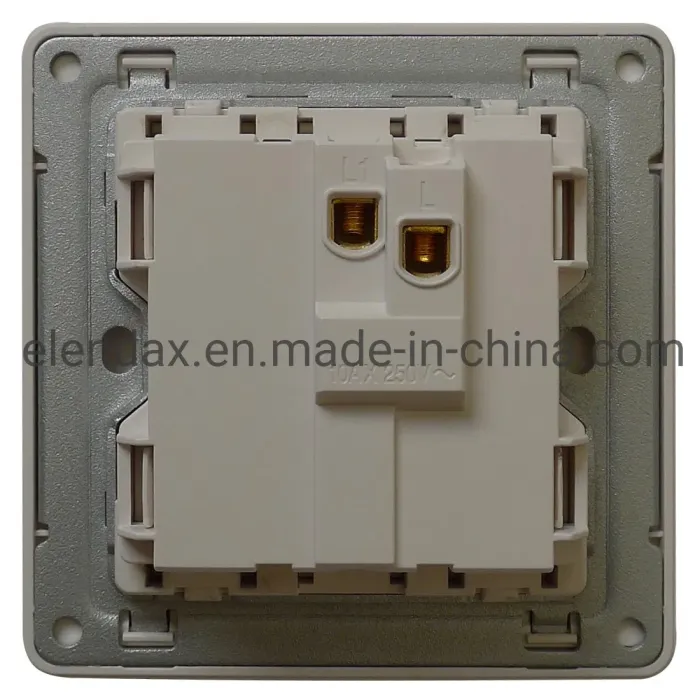 Interruptor de pared ultradelgado con botón grande