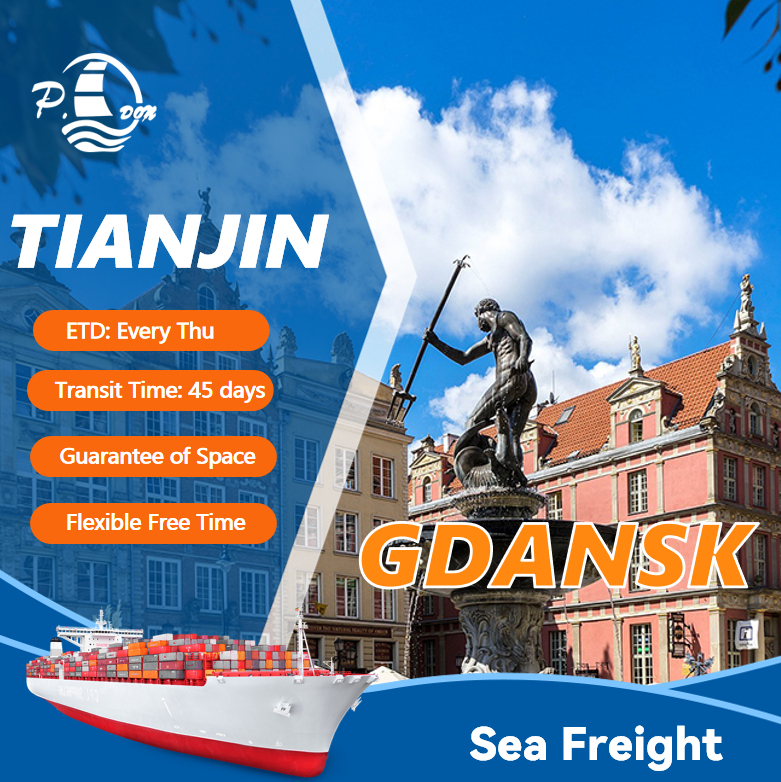 Sea Freight From Tianjin To Gdansk Png