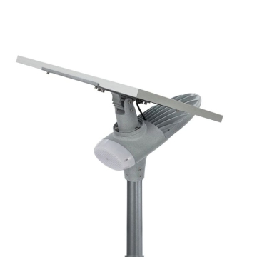 Lampione stradale solare da esterno integrato lampade solari da giardino tutto in due