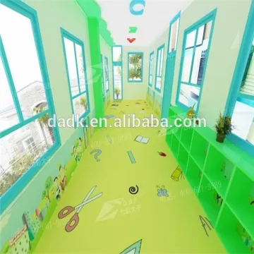 floor decorative PVC wallpaper