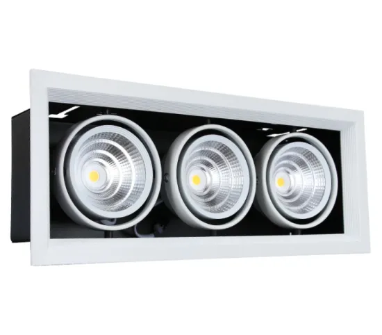 High-brightness LED downlights for accent lighting in shops
