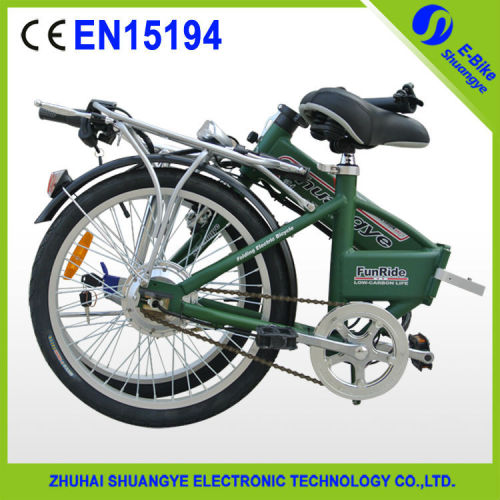 cheap 20" folding electric bike hidden battery for sale
