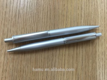 gray retractable automatic metal pencil