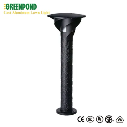 Grey Cast Aluminum Lawn Light Waterproof IP65