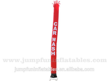 "Car Wash" Inflatable Air Tube/Advertising Dancer Sky Pillar/Inflatable Wind Tubes with Letters