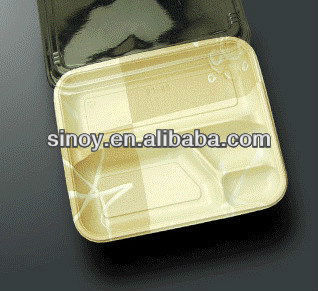 reusable fast food clamshell with lid