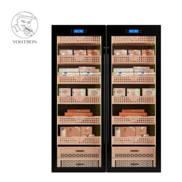 Wholenew Yohtron Premium Design Dual Zone Humidity Control Cigar Cooler: The Ultimate Solution for Cigar Storage