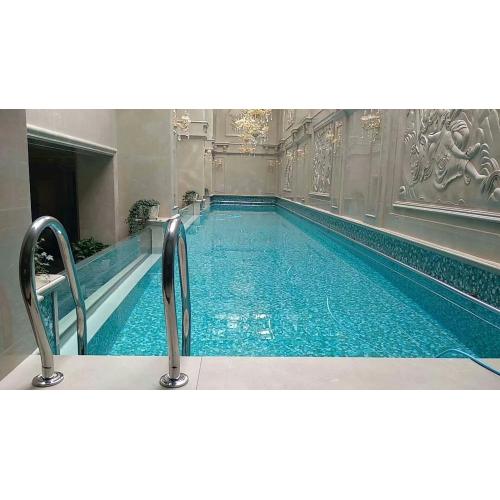 Panel acrílico resistente a los rayos UV para piscina interior