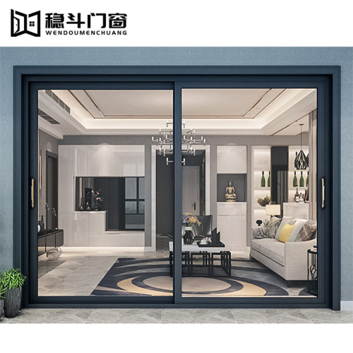 Double Glazed Aluminum Sliding Doors