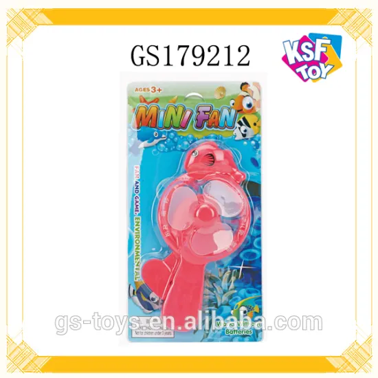 Summer Small Toy Fan Plastic Cartoon Mini Fan For Kids
