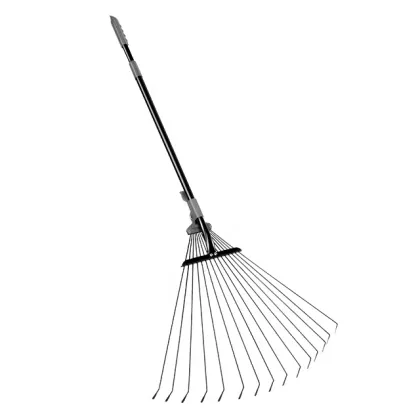 Adjustable Mini Bamboo Rake with 15 Teeth for Zen Gardening