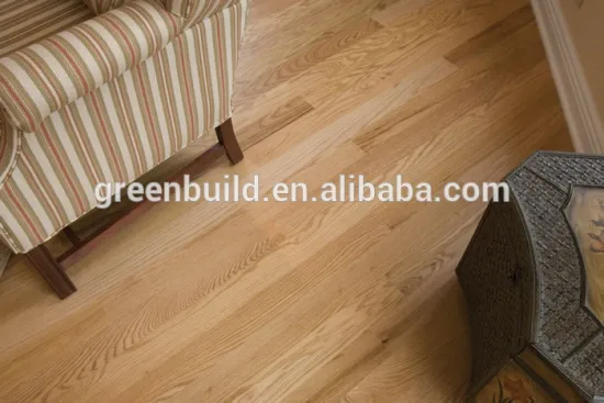 Guangzhou Unfinished Red Oak Hardwood Flooring