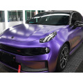 matte metallic purple car vinyl wrap