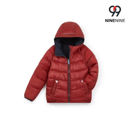 Versatile EcoReversible Puffer Kids Jacket