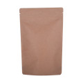 Niestandardowy rozmiar Kraft Paper Doypack Compostable w magazynie