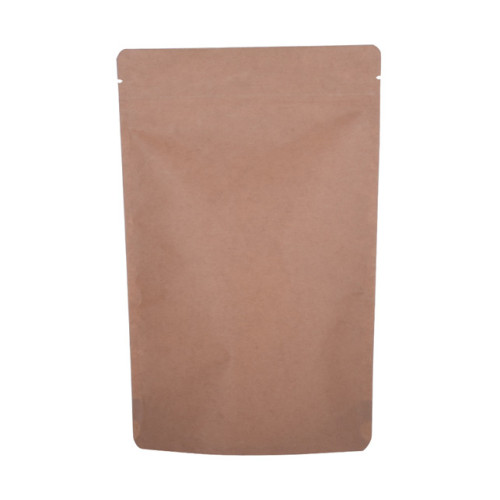 Niestandardowy rozmiar Kraft Paper Doypack Compostable w magazynie