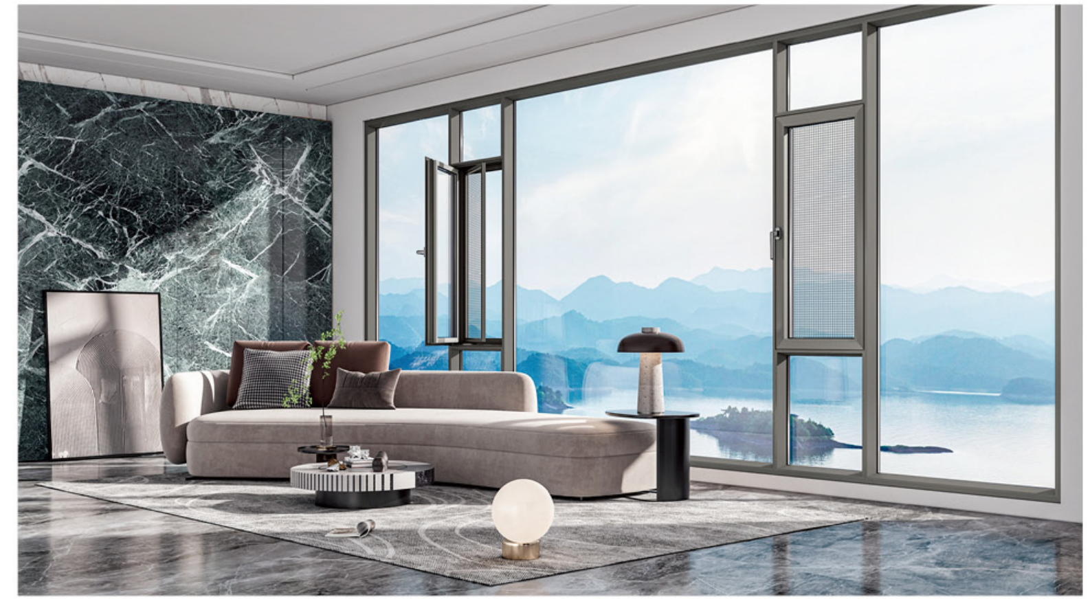 thermal break aluminum windows
