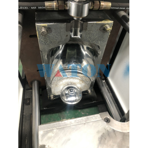 Máquina de fabricación de botellas de plástico manual