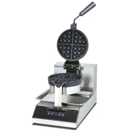 Commercial Rotatable Digtal Electric Ice Cream Stainless Waffle Maker