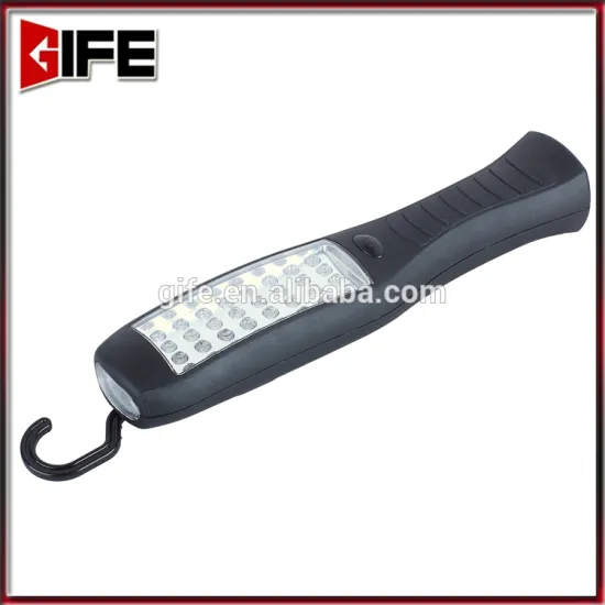 GF-7008 Waterproof plastic 32+3 LED Work light lamp with a hook
