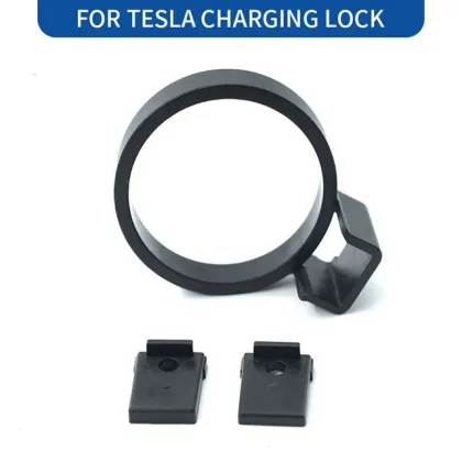 Tesla Charger Lock: Safety Ring for Electric Vehicle Charging Head Anti-Pull Lock - Type1 TSL