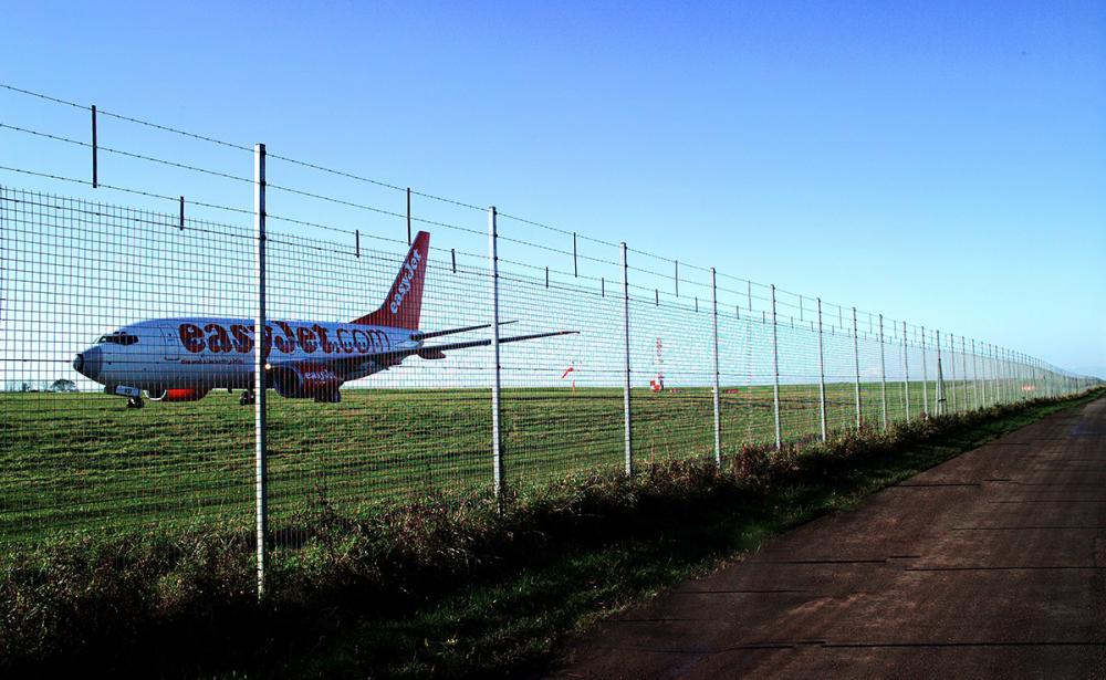 High Security Galvanized Airport Fence for Hot Sale