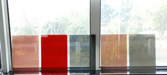 see through/transparent double glass color thin film solar panel