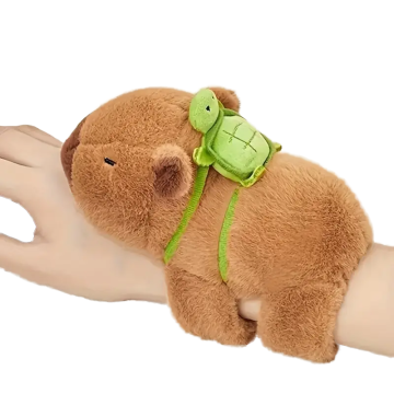 Wholesale Capybara Plush Toys with Turtle Backpack & Interactive Features