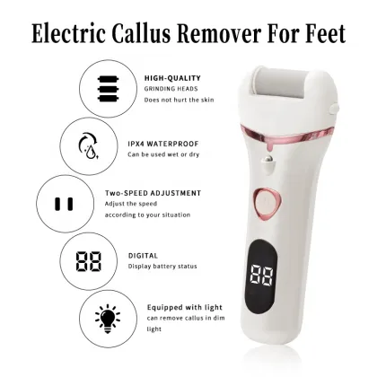 Peditrix Callus Remover: Remove Dead Skin Foot Scrubber Tool
