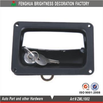 hand polished tool box lock