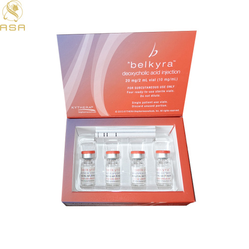 Belkyra Lipolyse Injection PPC Kabelline Double Chin Chin Belly Joie Fat Réduction Lipo Lab Lab Bottle