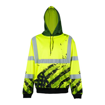 Zennison High Quality Reflective Hoodie: Winter Warmth and Safety