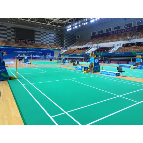 Mat Gelanggang PVC Badminton Profesional