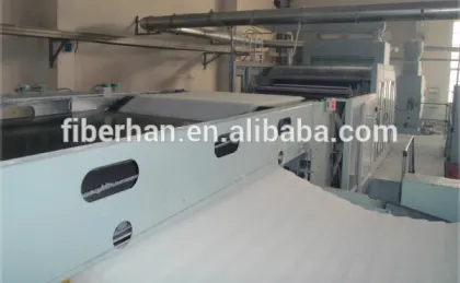 Polyester fiber lapper, polyester fiber lapping machinery, polyester fiber clamped cross lapper