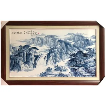 Jingdezhen Luxury Home Decor Porcelain Wall Paintings
