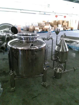 Stainless Steel Essential Oil Extraction Plant