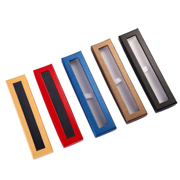 High Quality Metal Ballpoint Pen Gift Box - Custom Packing Pen Box with Window
